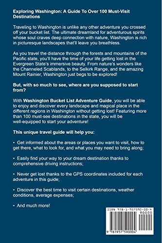 Washington Bucket List Adventure Guide: Explore 100 Offbeat Destinations You Must Visit! #TOP1