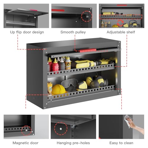 Heavy Duty Garage Storage Cabinet Metal