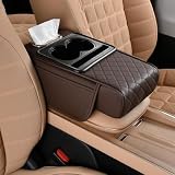 wedding card box with slot 【Wide Application】Measures 13.39*7.08*2.76in; Compatible with most cars, SUVs, trucks, vans, and sedans; Recommended to check console size before purchase