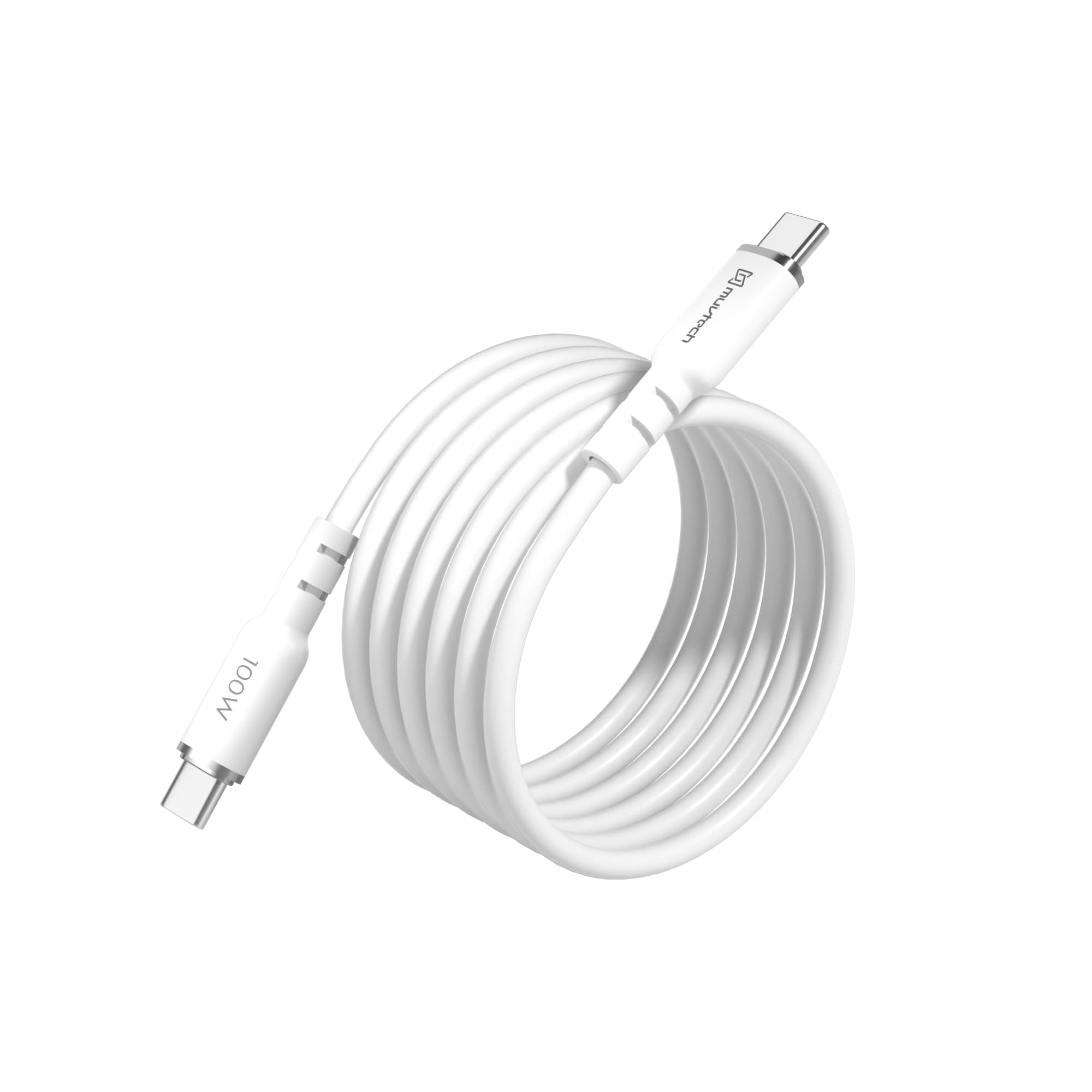 Muvtech RapidPower Type C to C Cable 5A - High-Speed Charging & Data Transfer for Laptops, Tablets, and Smartphones, Fast Charging Cable (100W, 2 Meter) (B0D7VQS7JL) Amazon Price History, Amazon Price Tracker