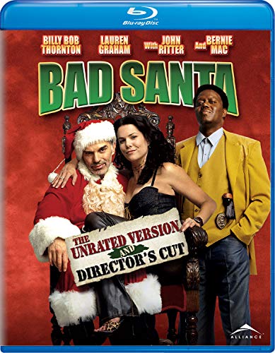 Badder Santa Blu-ray comedia navideña importada formato Reino Unido 2