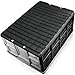 Stimo 3x Klappbox 45L faltbare Transportbox 54x40x26cm klappbar und stapelbar Einkaufskiste bis 20kg