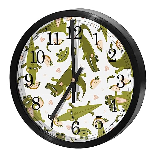 Horloge murale cuisine crocodile pour décorer la maison - 2