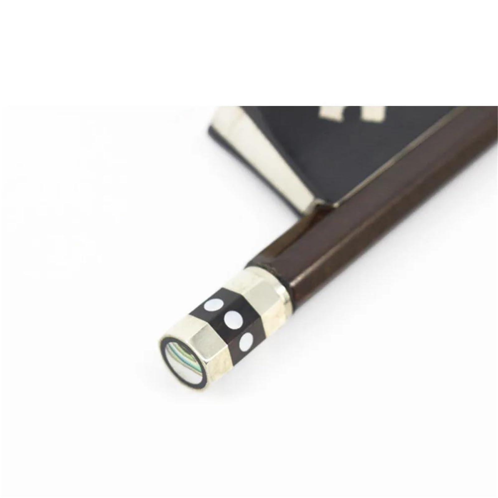 Arcos De Violín Para Principiantes Material De Crin Buena Elasticidad Arco Violín Fibra Carbono(4 4-Brown)