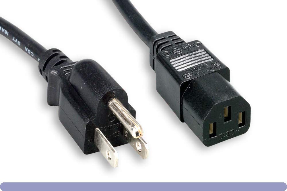Ultra Spec Cables Wechselstrom-Netzkabel Ersatzkabel für Plasma-TVs und Computer, 15 m
