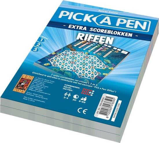 999 Games - Pick a Pen Riffen - Blocs de score supplémentaires - Jeu de dés