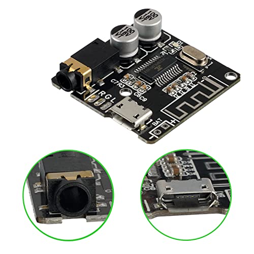 Eplzon Bluetooth Audio Receiver Module B T 5.0 Stereo Audio Amplifier 3.7-5V Mp3 Bluetooth Decoder Board Car Speaker Audio Amplifier #TOP4