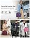 Ferkurn Laptop Bag Case for Women Men, Messenger Briefcase Computer Bag with Shoulder Compatible with Macbook Pro/Air, XPS Latitude, HP Pavilion, ASUS, Acer, Samsung, Purple, 17 17.3 Inch