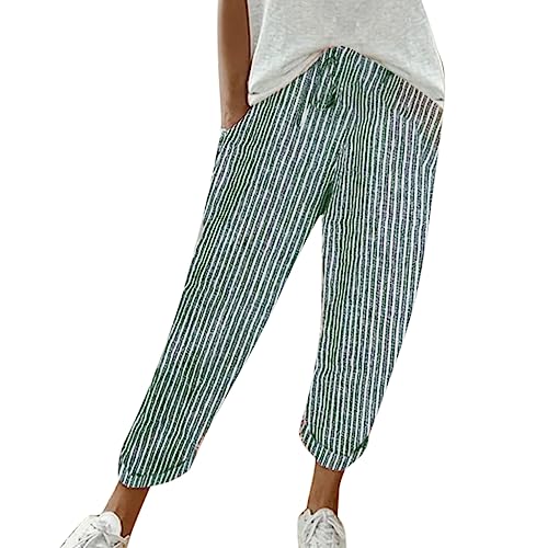 LCMTWX Vacation Outfits for Women Fashion Women Buttons Solid Leg Wide and Casual Plus Size Pants Summer Pants Casual Pants