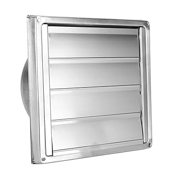 Fashionable Air Vent, Square Extractor Air Vent Duct Grill, wear Resistant Storage Doors for Restroom Warehouse Office