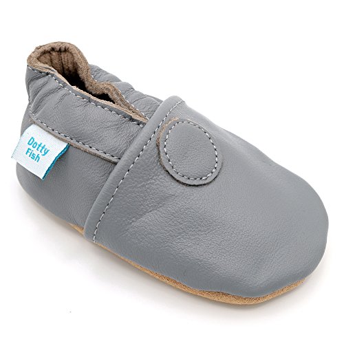 Stivaletti Neonato Dotty Fish In Cotone | Foderati In Pile, Suola Antiscivolo - 0-24 Mesi - Foto 2