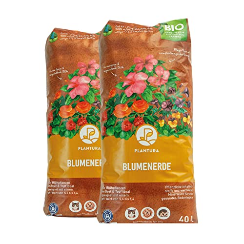 Plantura Bio-Blumenerde 80L