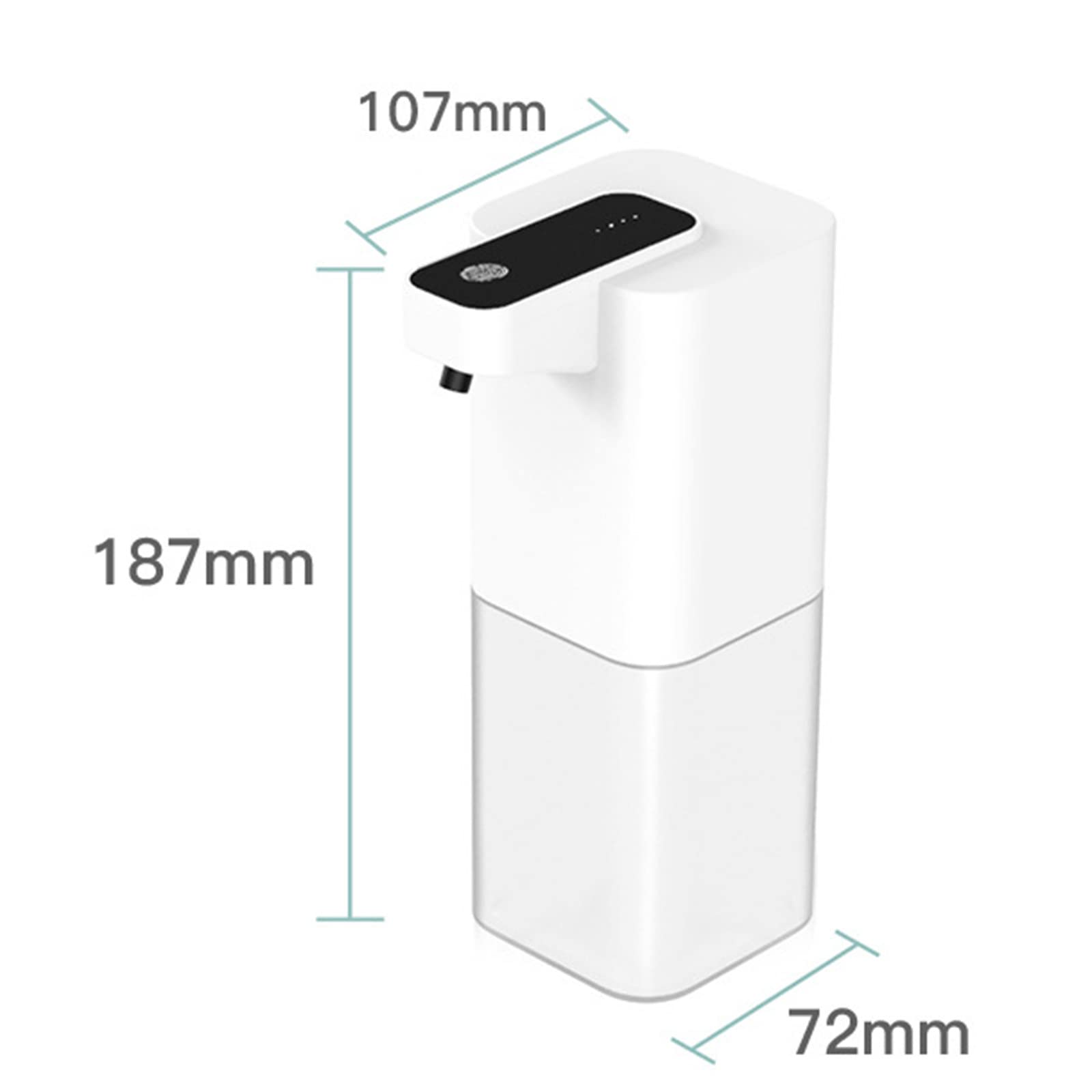 Dispenser automatico di disinfettante per le mani a induzione Macchina per disinfettante per le mani domestica 4 ingranaggi possono essere regolati,gel