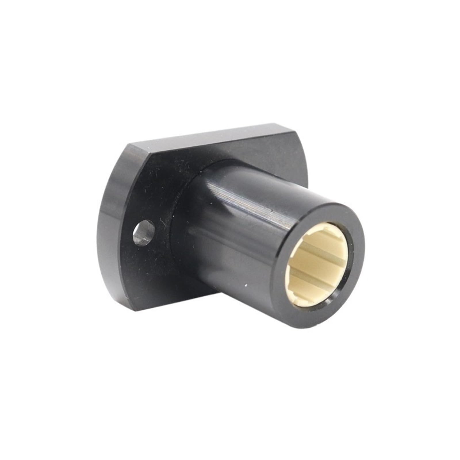 RFXOGTYFZ Two Side Cut Sleeve Flange Mounted Linear Bearing LMH10/12/16/20/30 Aluminum Plastic Bushing Bearings J/J-LIN(J-LMH10 10x19x29mm)
