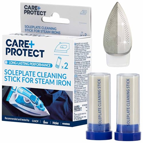 Care+Protect Steam Iron Soleplate Cleaning Sticks Pack of 2
