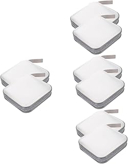 Homoyoyo 8 Pçs Bolsa De Embreagem Para CD Porta-Carro Porta-Caixa Suporte Quadrado Porta-Bolsa Para Carro Carteira De Viagem Porta-Cd Estojos De Armazenamento Estojo De Armazenamento De CD