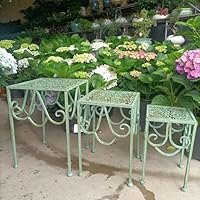 Amazon.co.jp: [GZGZ] 花台 フラワースタンド アイアン ラック