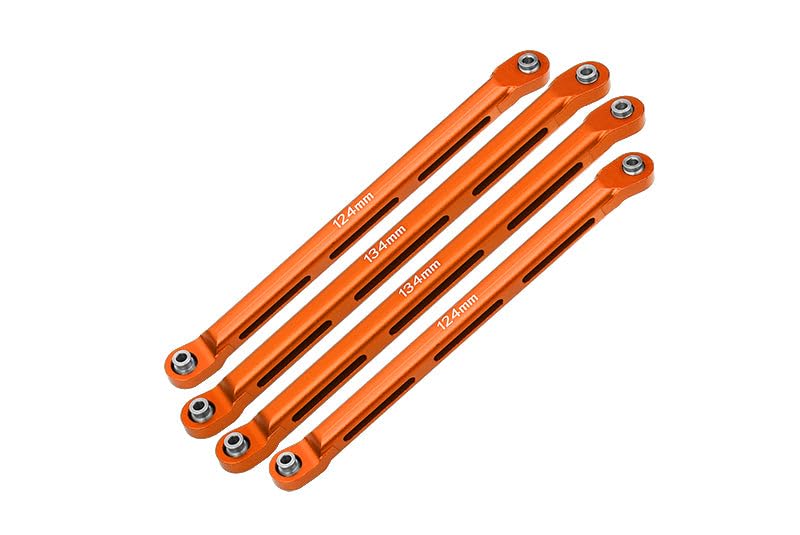 Axial RR10 Bomber Aluminum Front & Rear Link Upgrade Kit - 6-Piece Set (Green) - View #13