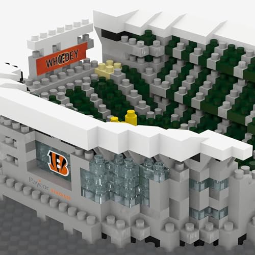 Image of FOCO NFL Unisex-Adult NFL Team Construction Blocks 3D Mini BRXLZ Stadium