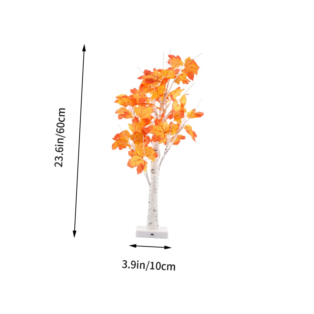 VINTORKY Realistic Maple Tree Lamp Outdoor Decorative Led Light for Yard Home Shop Garden