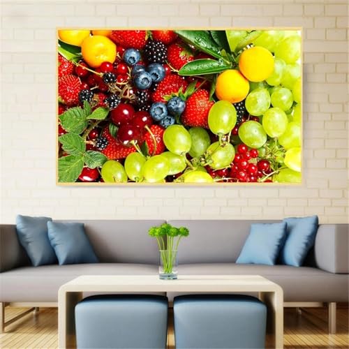 Tableau citron vert cuisine et salon moderne décoration murale grand format 70x100 cm