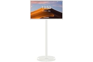 22 Inch Portable Touchscreen Monitor with Rolling Stand(1080P, 4-6H Battery)