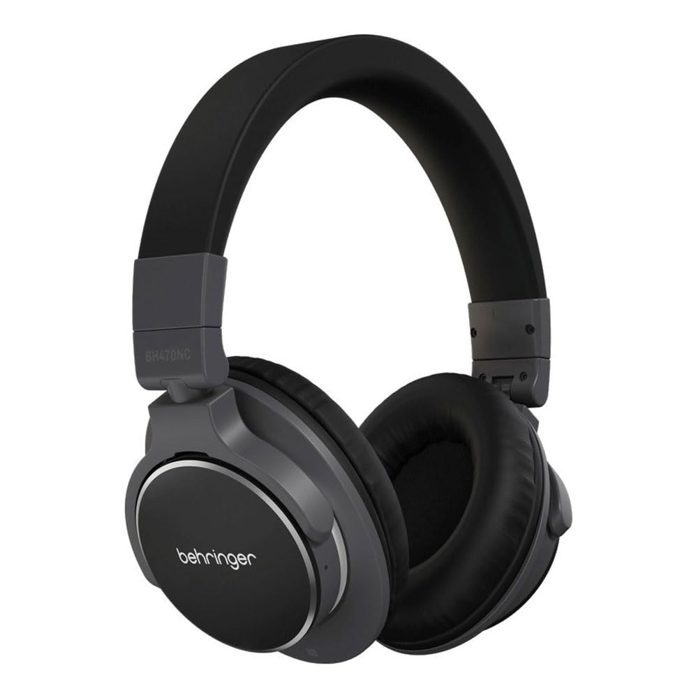 Behringer BH470NC Premium High-Fidelity Headphones with Bluetooth Connectivity and Active Noise Cancelling