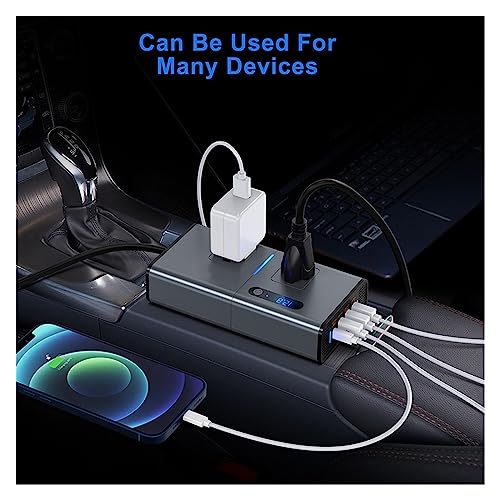 Convertisseur 12V 220V avec chargeur Type C super rapide