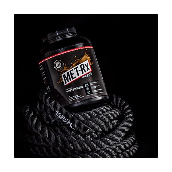 MET-Rx Natural Whey Protein Powder, Chocolate Protein Powder, 5 Lb - Image 6