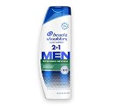 Head & Shoulders 2-in-1 Men Refreshing Menthol Anti-Dandruff Shampoo + Conditioner, Paraben Free, 12