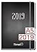 Produktbild Chäff-Timer Premium A5 Kalender 2019 [Silber] 12 Monate Jan-Dez 2019 - Gummiband, Einstecktasche - Terminkalender mit Wochenplaner - Organizer - Wochenkalender