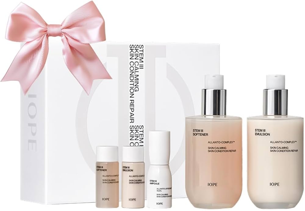 Amazon.com: IOPE STEM III Skin Care Gift Set, Anti-Aging Korean
