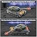 RC Tank That Infrared Shoots - 2.4Ghz Remote Control Battle Army Tank Toys with 360°Rotating Turret Auto Demo Sound Effects Lights - Military Vehicles Model Gift for Kids Adults Boys Age 6-8 9-12