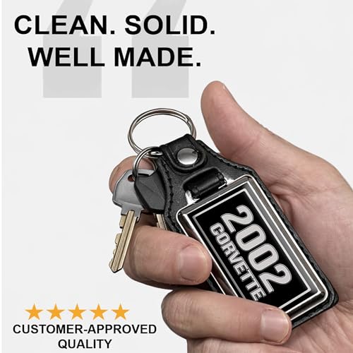 Image of Brotherhood Car Key Chain for Corvette - Classic Models Keychain for Men and Women Gift Key Ring Key Chain