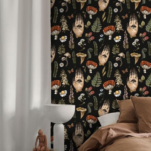 Papel pintado autoadhesivo botánico para decorar muebles de salón y proyectos de bricolaje 6