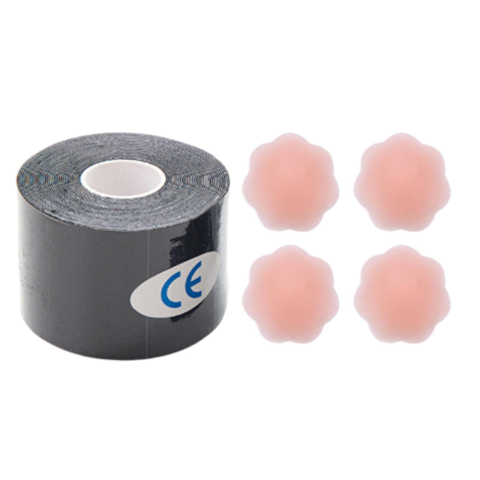 Tape Sweatproof 5M Chest Sticker Women Cover for Wedding Dress Black 5cm-image-34