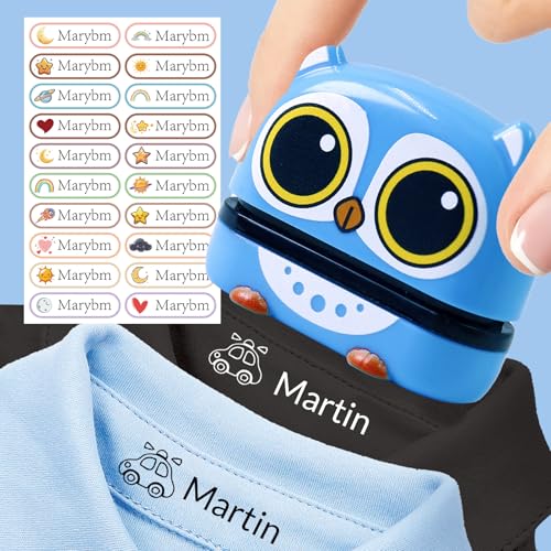 Made in USA,Ships Next Day,Name Stamp for Clothing Kids...