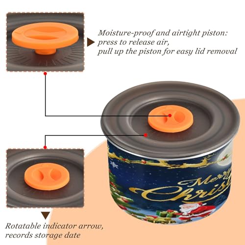 Envase hermético de acero inoxidable para café 17oz miniatura 3
