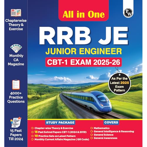 PW All in One RRB JE (Junior Engineer) CBT - 1 2025-26 Exam l Cha...