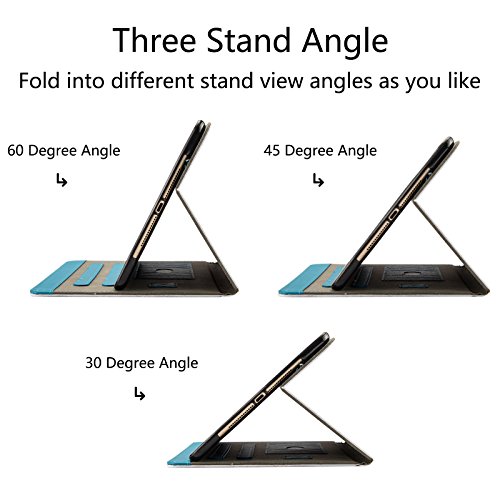 Ipad 9.7 Inch 2018/2017 Case, Ipad Air Case, Ipad Air2 Case, Dteck Pu Leather Folio Smart Cover With Auto Wake/Sleep Feature Stand Case For Ipad 9.7 Inch 2017 2018/Ipad Air 2/Ipad Air,Lovely Panda #TOP7