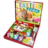 Easter Chocolate Gift Box with Bunny Chocolates in Festive Gifts Box – Easter Gift Hamper for Kids Family and Friends