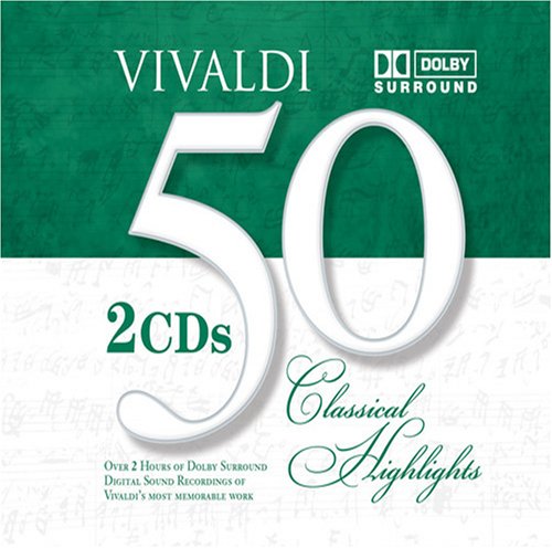 50 Classical Highlights: Vivaldi [Audio CD]