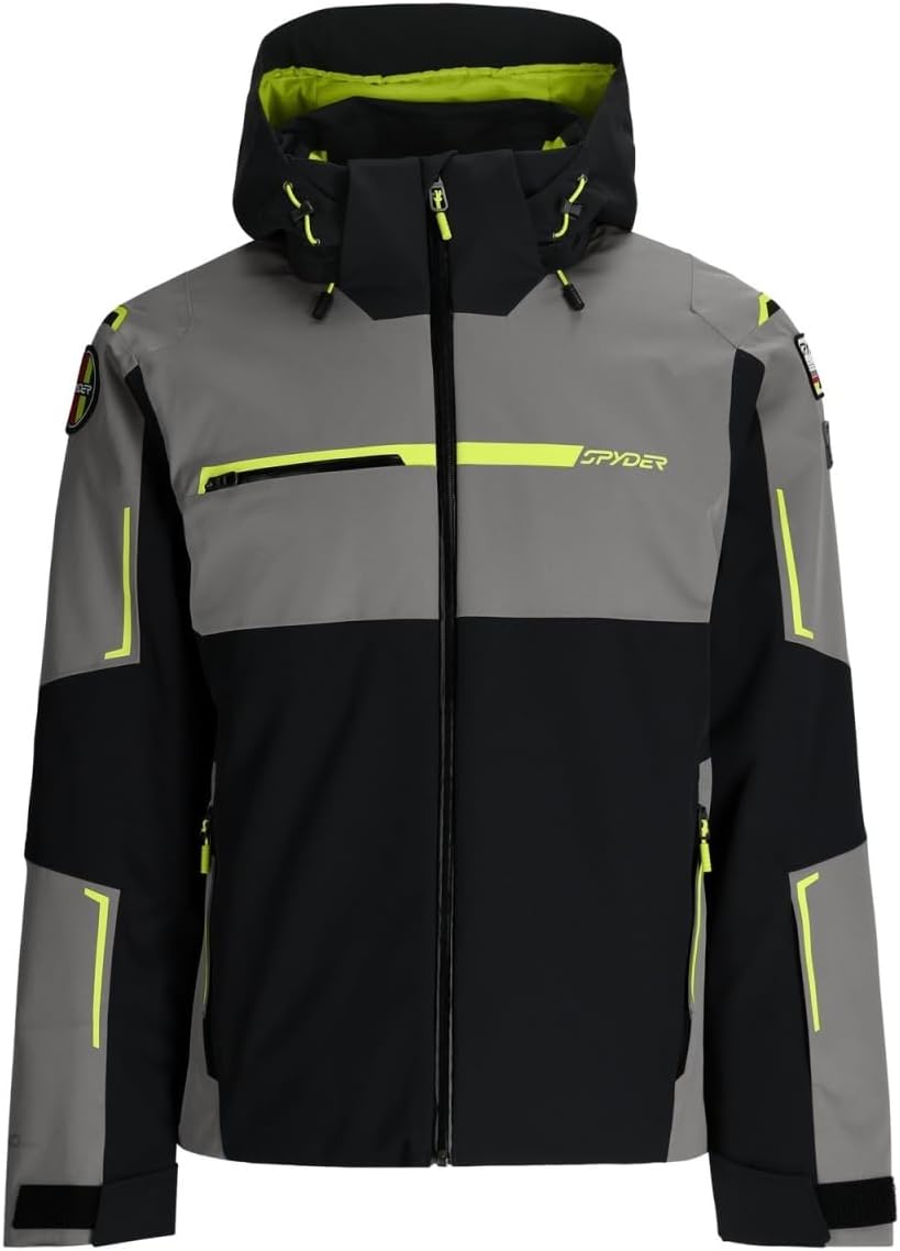 Spyder Titan Insulated Ski Jacket (Men's), Black 3, Small
