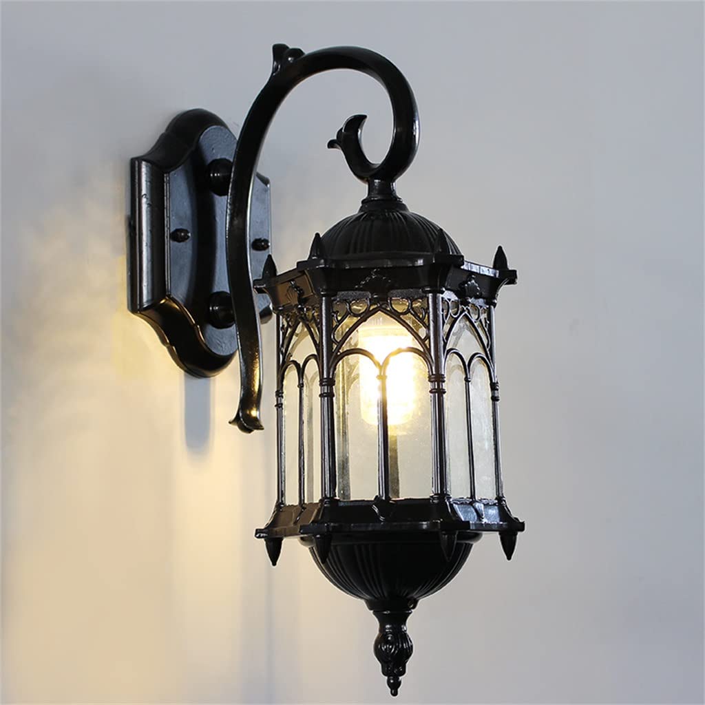 VDOQTLJT Europe Outdoor Wall Lightvilla Garden Lighting Fixtures Yard Gateway Sconce Retro Decoration Lamp