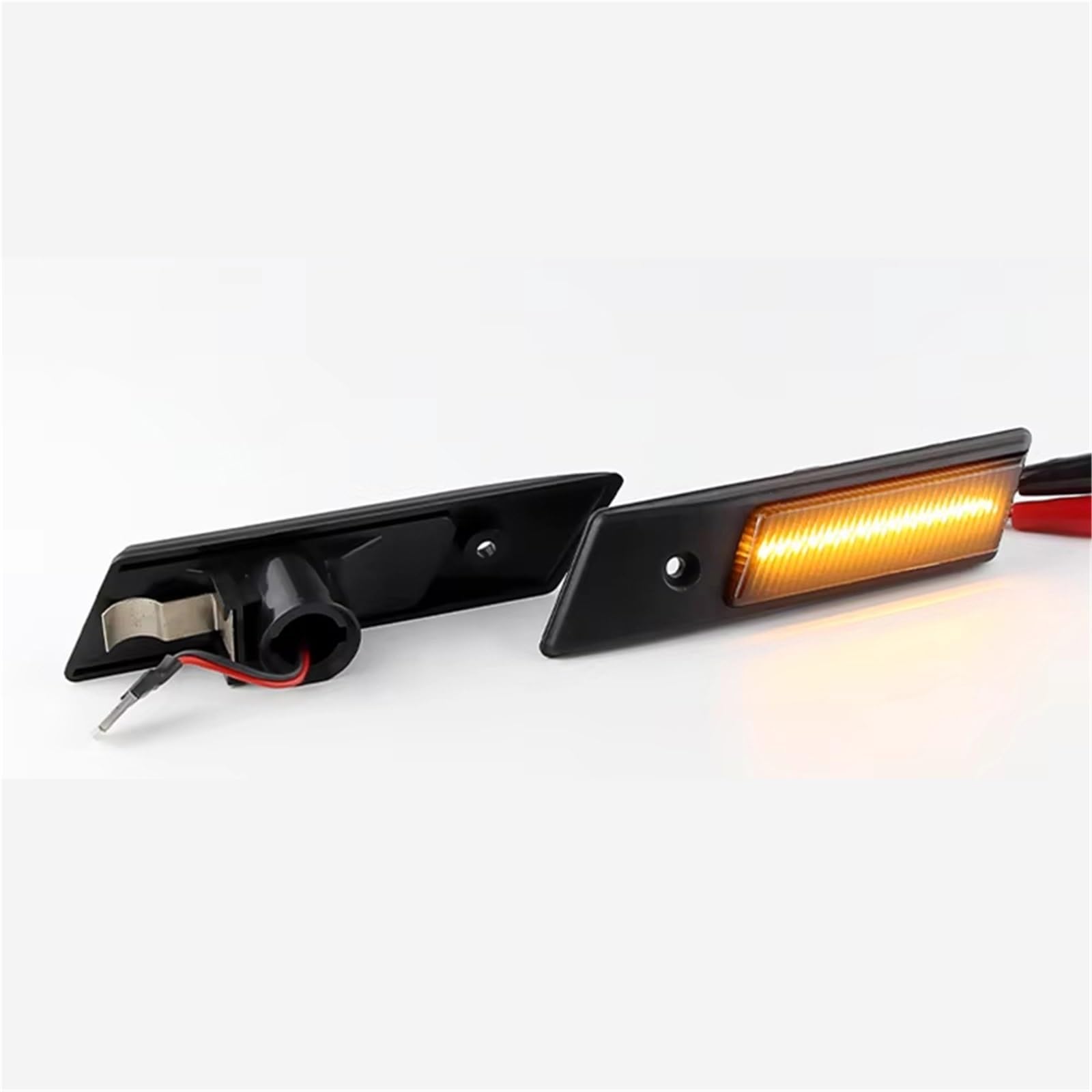 2PCS Normal Flashing Turn Signal Light Side Marker Lamp Dynamic Led For BMW For 3 5 7 Series E32 E34 E36 1990-1994 Turn Signal Light(Style 1)