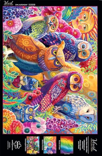 Buffalo Games - Owl Autonomy - Puzzle Da 1000 Pezzi - 5