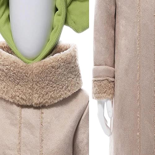 Baby The Child Costume Kids Cosplay Mandalorian Robe Coat Hat Cute Children Boys Girls (Height 130 Cm) #TOP4