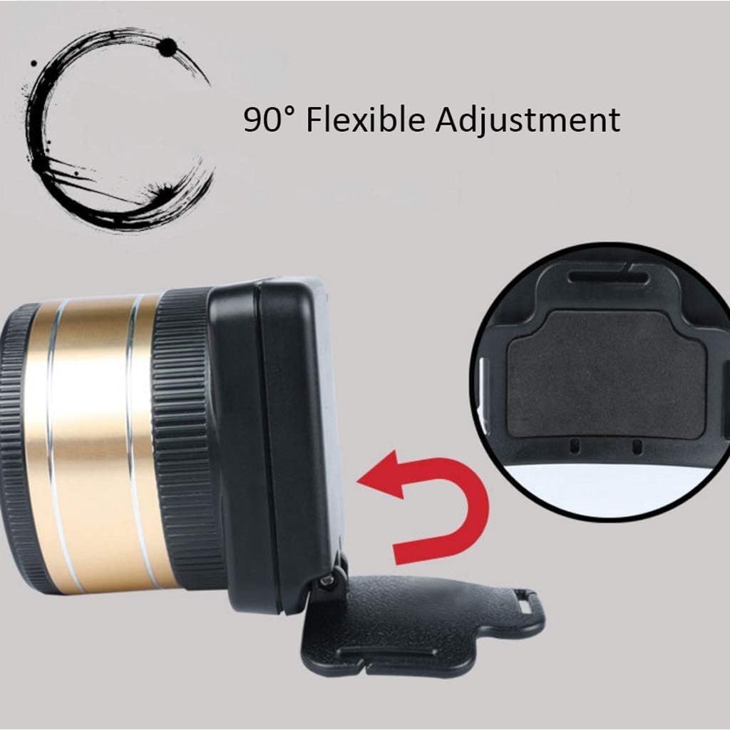 Lampe frontale LED, lampe frontale, lampe frontale avec lumière rouge, résistance à l'eau, réglable for enfants et adultes, lampe frontale parfaite for la course, la randonnée, la lecture, le camping,