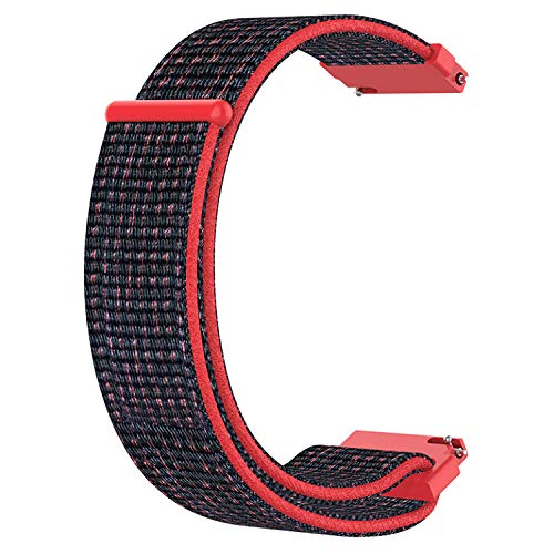 Image of ACM Watch Strap Nylon Soft Loop 20mm Compatible with Huami Amazfit Gts 2 Mini Smartwatch Sports Band Orange