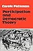 Participation and Democratic Theory